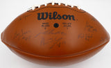 1989 Washington Huskies Autographed Football With 39 Signatures Including Don James SKU #236989