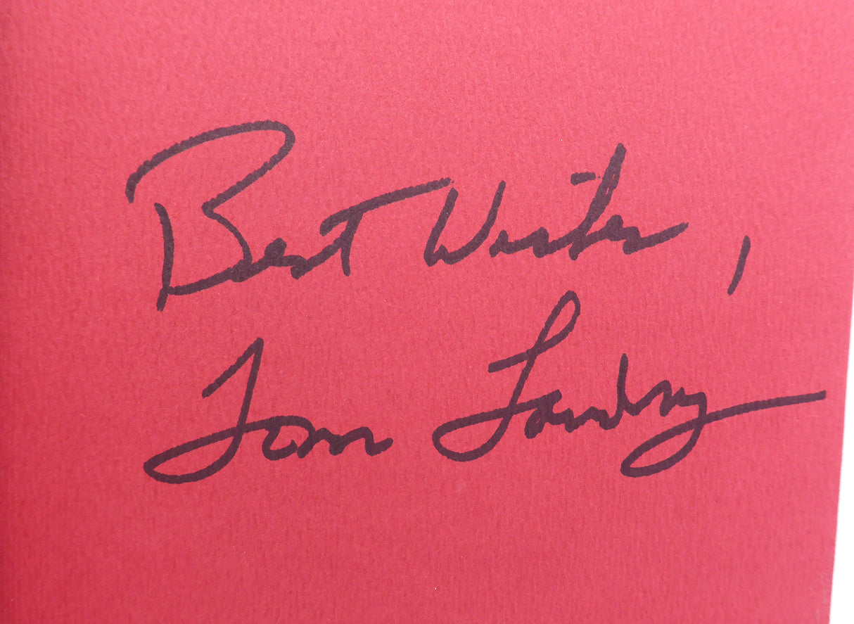Tom Landry Autographed Book Dallas Cowboys Beckett BAS QR #BP55368