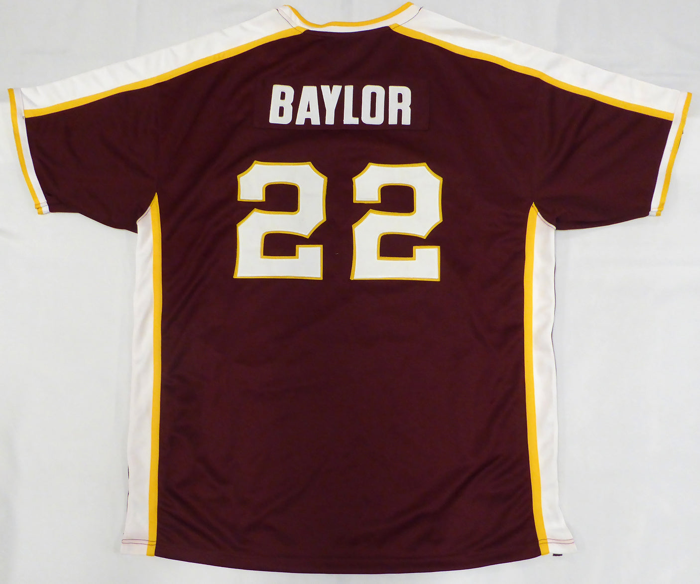 Seattle University Chieftains Elgin Baylor Autographed Maroon Hardwood Legends Jersey "HOF 1977" Beckett BAS QR #BN14529