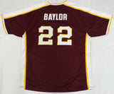 Seattle University Chieftains Elgin Baylor Autographed Maroon Hardwood Legends Jersey "HOF 1977" Beckett BAS QR #BN14529