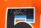 Miami Marlins Ichiro Suzuki Autographed Orange Majestic Flex Base Jersey IS Holo SKU #237034