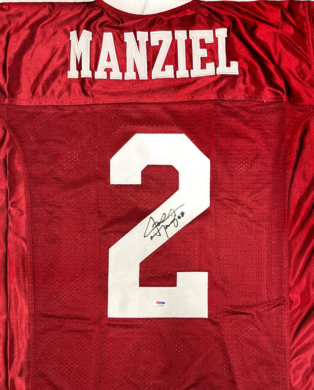 Texas A&M Aggies Johnny Manziel Autographed Maroon Jersey PSA/DNA #R72830