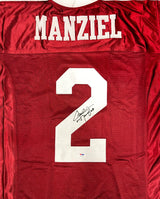 Texas A&M Aggies Johnny Manziel Autographed Maroon Jersey PSA/DNA #R72830