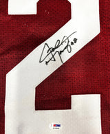 Texas A&M Aggies Johnny Manziel Autographed Maroon Jersey PSA/DNA #R72830