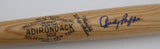 Andy Pafko Autographed Adirondack Bat Chicago Cubs Beckett BAS QR #BM00454
