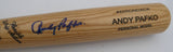 Andy Pafko Autographed Adirondack Bat Chicago Cubs Beckett BAS QR #BM00454