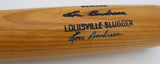 Lou Boudreau Autographed Louisville Slugger Bat Chicago Cubs Beckett BAS QR #BM00464