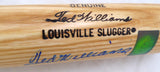Ted Williams Autographed Blonde Louisville Slugger Bat Boston Red Sox "HOF 89" Beckett BAS #A53572