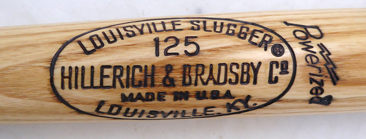 Ted Williams Autographed Blonde Louisville Slugger Bat Boston Red Sox Beckett BAS #A53575