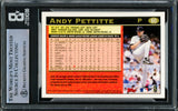 Andy Pettitte Autographed 1997 Topps Card #60 New York Yankees Beckett BAS #16545676