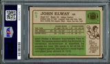 John Elway Autographed 1984 Topps Rookie Card #63 Denver Broncos PSA 5 Auto Grade Gem Mint 10 PSA/DNA #82035671