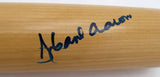 Hank Aaron Autographed Louisville Slugger Bat Atlanta Braves Beckett BAS QR #AE85513