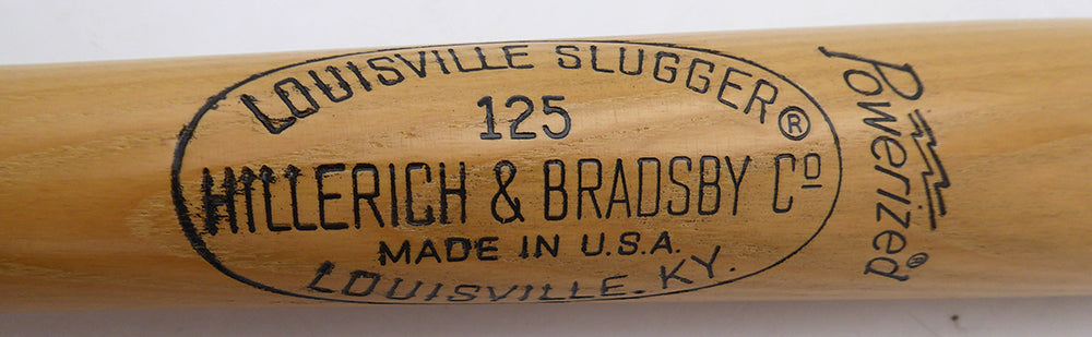 Hank Aaron Autographed Louisville Slugger Bat Atlanta Braves Beckett BAS QR #AE85513