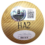 Hank Aaron Autographed Louisville Slugger Bat Atlanta Braves Beckett BAS QR #AE85513