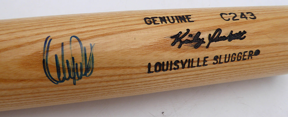 Kirby Puckett Autographed C243 Game Model Louisville Slugger Bat Minnesota Twins Beckett BAS QR #AE85514