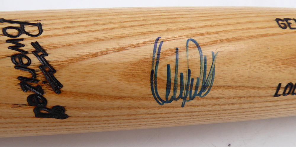 Kirby Puckett Autographed C243 Game Model Louisville Slugger Bat Minnesota Twins Beckett BAS QR #AE85514