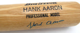 Hank Aaron Autographed Adirondack Bat Atlanta Braves Beckett BAS QR #AE49005