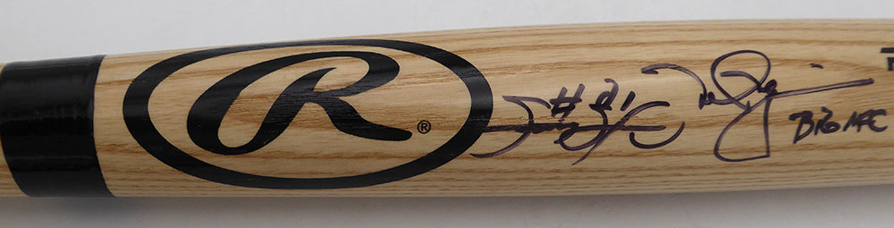 Mark McGwire & Sammy Sosa Autographed Rawlings Bat "Big Mac" Beckett BAS QR #AE49009