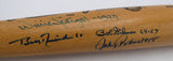 World Series MVP's Autographed Rawlings Bat With 10 Signatures Including Reggie Jackson Beckett BAS QR #AE49010