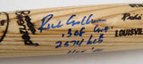 Richie Ashburn Autographed Louisville Slugger Game Model Bat Philadelphia Phillies ".308, 2574 Hits, HOF 95" Beckett BAS QR #BU87105