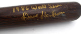 Dave Henderson Autographed Adirondack Model RJ288 Bat Boston Red Sox "1986 World Series" Beckett BAS QR #BU87118