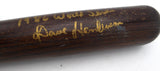 Dave Henderson Autographed Adirondack Model RJ288 Bat Boston Red Sox "1986 World Series" Beckett BAS QR #BU87118