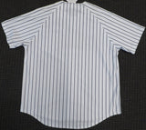 New York Yankees Phil Rizzuto & Tony Kubek Autographed White Russell Jersey Size XL "HOF 94" & "Rookie Of The Year 1957 - AL" Beckett BAS QR #BJ04164