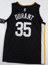 Golden State Warriors Kevin Durant Autographed Black Nike Swingman Jersey Size 52 Beckett BAS QR #BJ019147