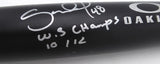 Pablo Sandoval Autographed Oakley Bat San Francisco Giants "WS Champs 10/12" Beckett BAS QR #BU87133