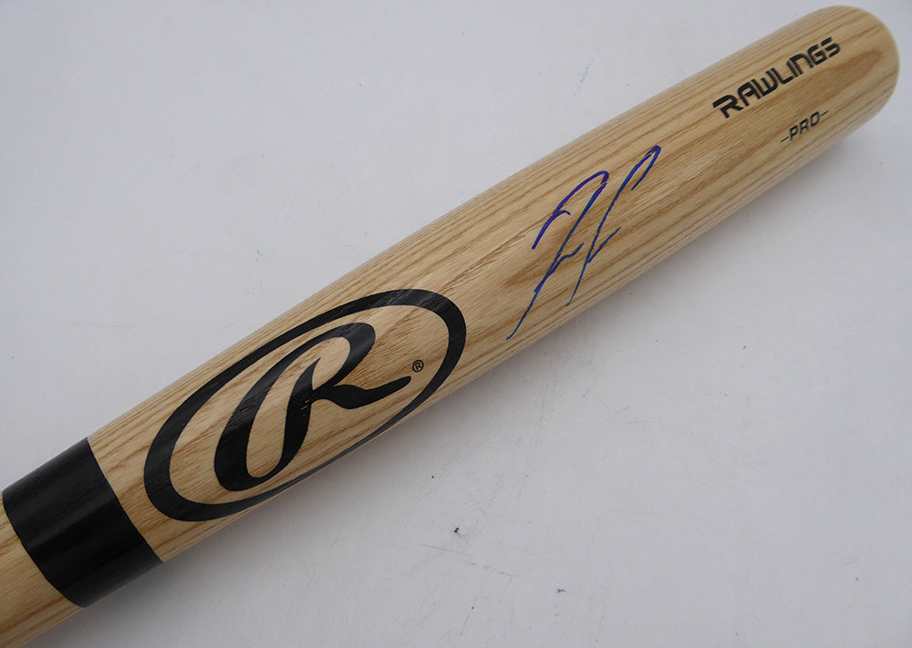Ronald Acuna Jr. Autographed Louisville Slugger Pro Stock Bat Atlanta Braves Beckett BAS #Y10028