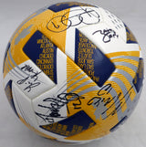 Seattle Sounders Autographed 2021 Match Used Adidas Soccer Ball Signed by 16 Players Including Stefan Frei Fanatics Holo #AA0128540
