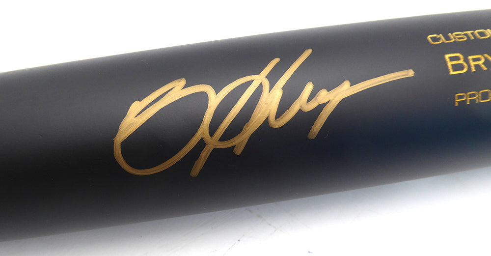 Bryce Harper Autographed Victus Game Model Bat Philadelphia Phillies MLB Holo #YP739008
