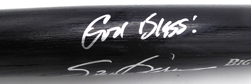 Steve Garvey Autographed Rawlings Bat Los Angeles Dodgers "God Bless" JSA #KK62036