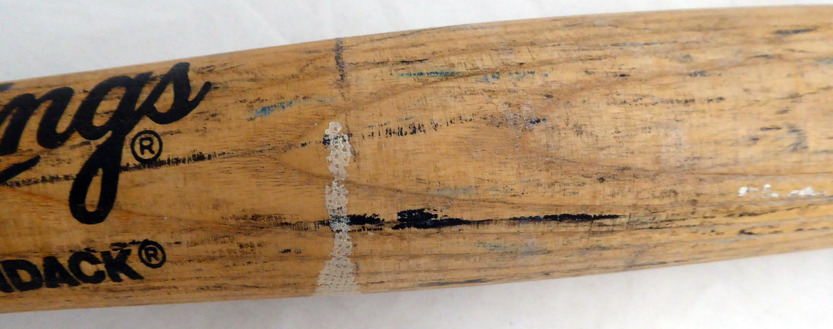 Harold Reynolds Unsigned Seattle Mariners Blonde Rawlings Big Stick 1991 Game Used Bat SKU #214046