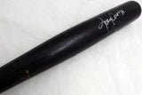 Joey Cora Autographed Black Hoosier Game Used Bat Seattle Mariners Uncracked SKU #214053
