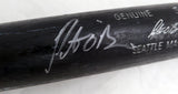 Pete O'Brien Autographed Black Louisville Slugger S2 Game Used Bat Seattle Mariners Cracked SKU #214054