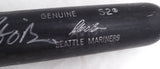 Pete O'Brien Autographed Black Louisville Slugger S2 Game Used Bat Seattle Mariners Cracked SKU #214054