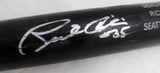 Rich Aurilia Autographed Black Louisville Slugger C271 Game Used Bat Seattle Mariners Cracked SKU #214065