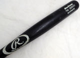 Paul Sorrento Unsigned Seattle Mariners Black Rawlings Big Stick 1997 Game Used Bat Cracked SKU #214069