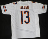 Chicago Bears Keenan Allen Autographed White Jersey Beckett BAS QR #1W533843