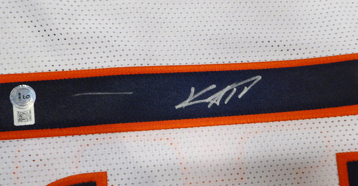 Chicago Bears Keenan Allen Autographed White Jersey Beckett BAS QR #1W533843