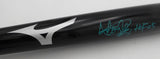 Ichiro Suzuki Autographed Black Player Model Mizuno Bat Seattle Mariners "#51 & HOF 25" (Smudged) Beckett BAS QR #2W517209