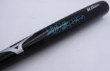Ichiro Suzuki Autographed Black Player Model Mizuno Bat Seattle Mariners "#51 & HOF 25" (Smudged) Beckett BAS QR #2W517207