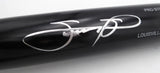 Sammy Sosa Autographed Black Louisville Slugger Bat Chicago Cubs (Smudged) Beckett BAS QR #2W202192