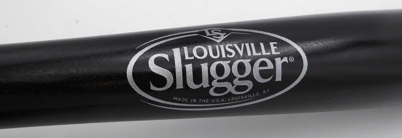 Sammy Sosa Autographed Black Louisville Slugger Bat Chicago Cubs (Smudged) Beckett BAS QR #2W202192
