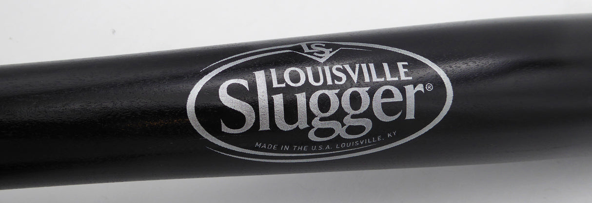 Sammy Sosa Autographed Black Louisville Slugger Bat Chicago Cubs (Smudged) Beckett BAS QR #2W202192