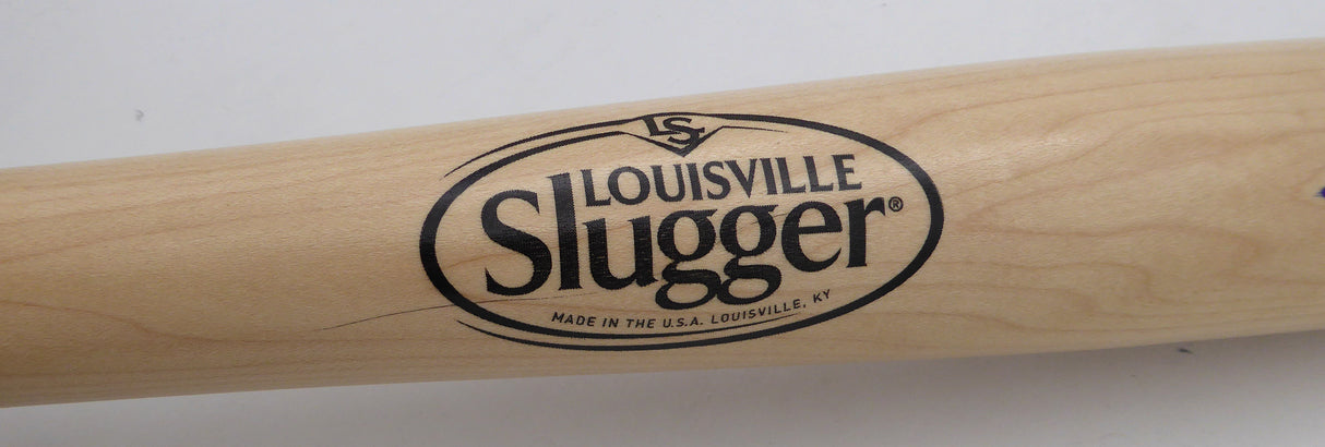 Sammy Sosa Autographed Blonde Louisville Slugger Bat Chicago Cubs Beckett BAS QR #2W202051
