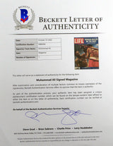Muhammad Ali Autographed Life Magazine Beckett BAS #AB89286