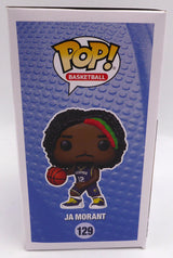 Ja Morant Autographed Funko POP Vinyl Figurine Memphis Grizzlies Beckett BAS QR #BF76764