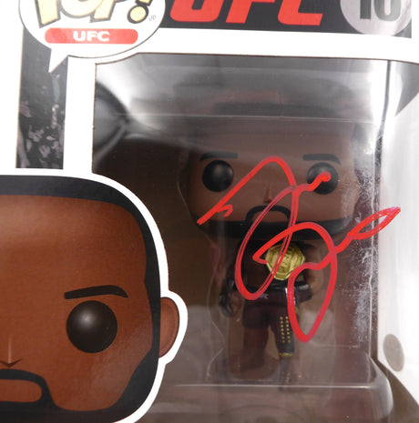 Jon Jones Autographed Funko POP Vinyl Figurine Beckett BAS #WF17082